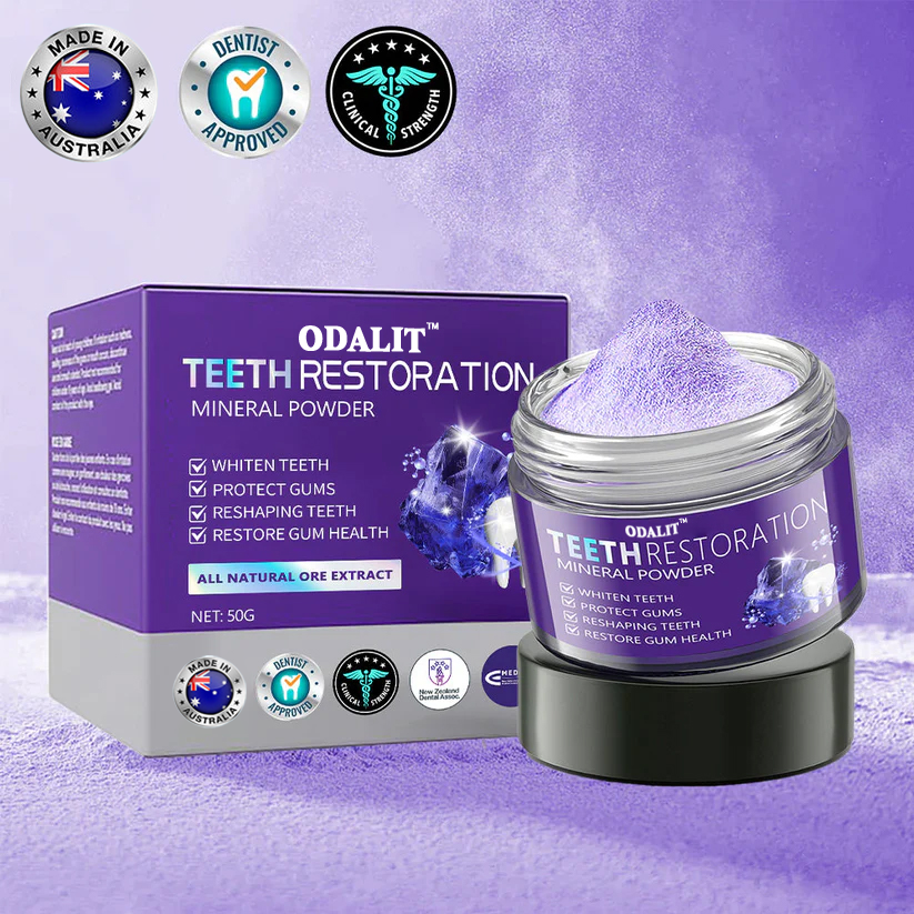 🎁Flash Sale - Don’t Miss Out - ODALIT™ TeethRestoration Mineral Powder🦷(TGA recommended)👩‍⚕️