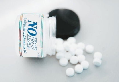 Toothpaste Tablets - Nano Hydroxyapatite, Fluoride & Plastic Free, Eco & Travel Friendly - Remineralize with NHA