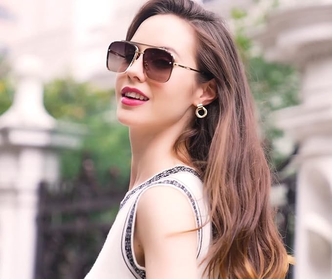 ✨ Daily Sale! ✨ Tangle Free Aviator Sunglasses