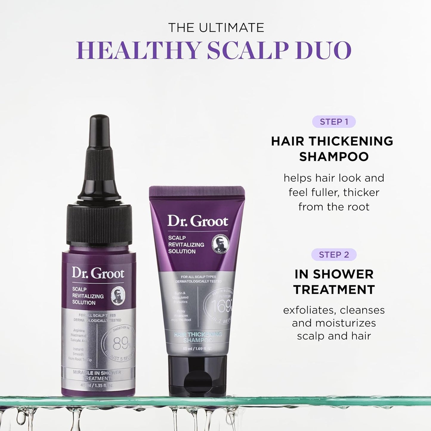 ✨SALE! ✨Buy two or more and get 15% OFF! 💥  At-Home & On-the-Go Solution for Hair Thinning