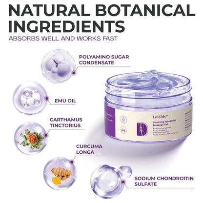 ✨Ends Tonight: Get 50% OFF Before It’s Gone!🎁 LOVILDS™ Pain Relief Gel – With Turmeric & Emu Oil for Arthritis & Joint Support