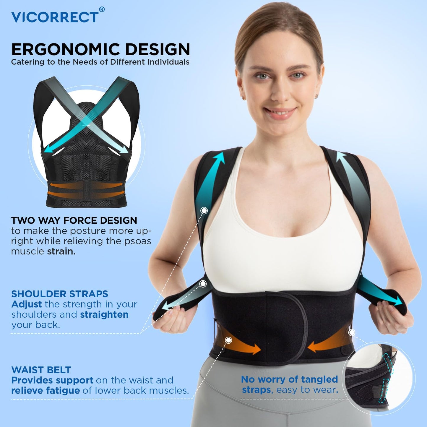 ✨SALE! ✨Buy two or more and get 15% OFF! 💥  Posture Corrector for Women and Men