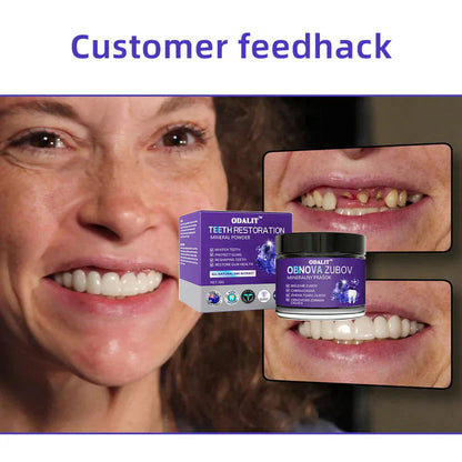 🎁Flash Sale - Don’t Miss Out - ODALIT™ TeethRestoration Mineral Powder🦷(TGA recommended)👩‍⚕️