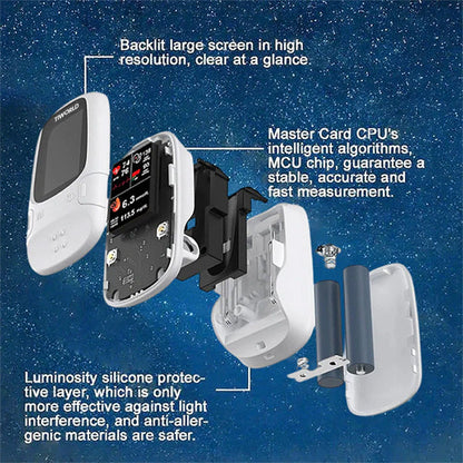 🎅CHRISTMAS HOT SALE Ends Today: 70% OFF!-Tiworld™ Develops Newly Launched Non-Invasive Smart Glucose Meter 🔥made in the USA🔥