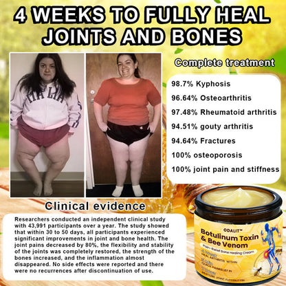🎁Flash Sale - ODALIT™ Botulinum Toxin & Bee Venom Pain-Relief Bone Healing Cream 🐝💎