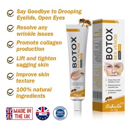 (🐝Made and Shipped from UK✅) Rekulo™ Botox Bee Venom Wrinkle Removal Cream- LAST DAY 70% OFF