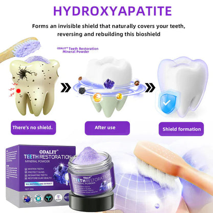 🎁Flash Sale - Don’t Miss Out - ODALIT™ TeethRestoration Mineral Powder🦷(TGA recommended)👩‍⚕️